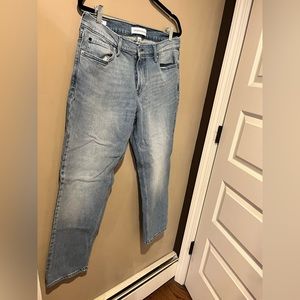Men’s Calvin Klein Lightwash Straight Leg Jean